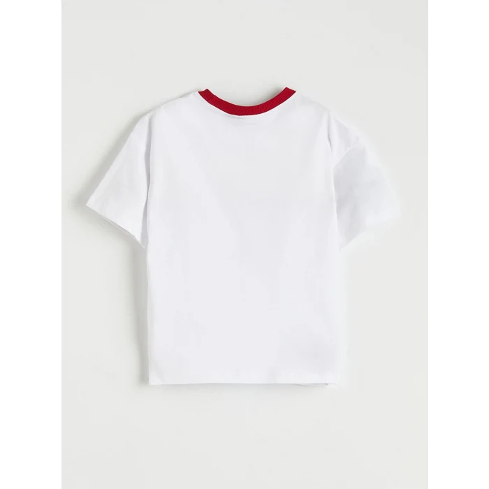 LCW Kids Beyaz Galatasaray Baskılı Erkek Çocuk Tişört 2li