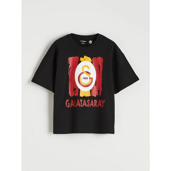 LCW Kids Beyaz Galatasaray Baskılı Erkek Çocuk Tişört 2li