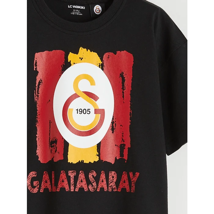 LCW Kids Beyaz Galatasaray Baskılı Erkek Çocuk Tişört 2li