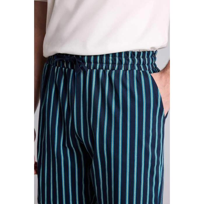 Defacto H5370AXWT34 Beyaz %100 Pamuk 2Li Baskılı Pijama Takım Şort Tişört Erkek Bebek