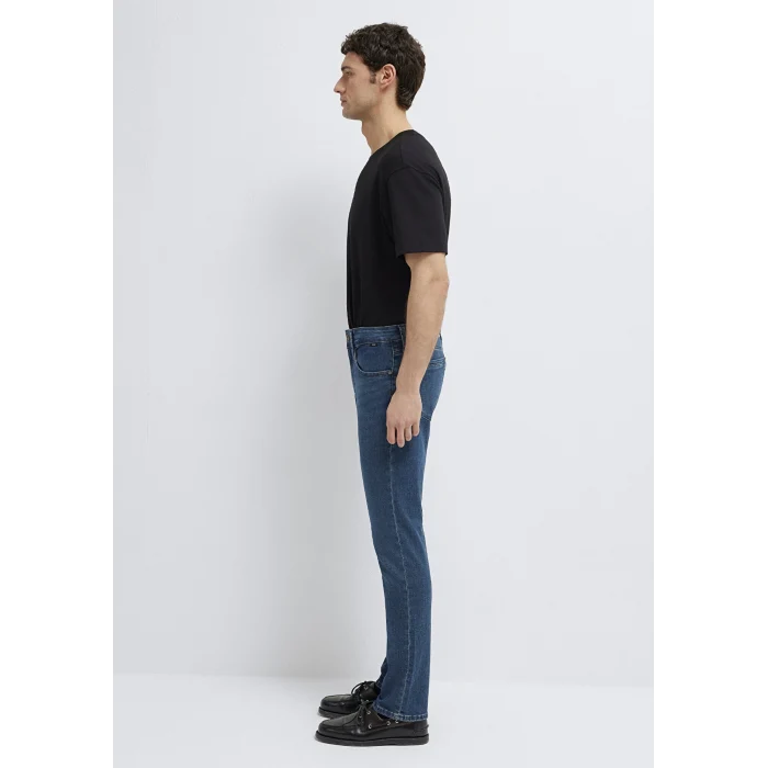 Mavi 00351A3285 Marcus Mavi Black Vintage Koyu Mavi Jean Pantolon