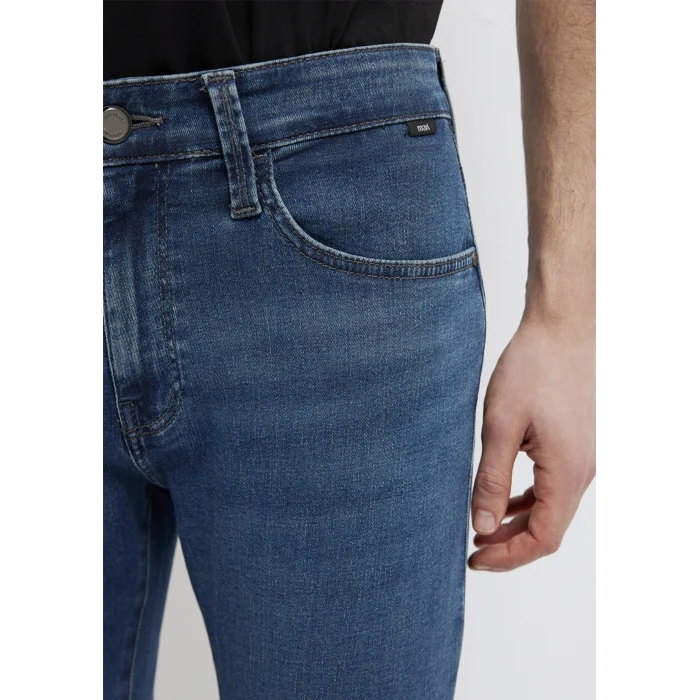Mavi 00351A3285 Marcus Mavi Black Vintage Koyu Mavi Jean Pantolon
