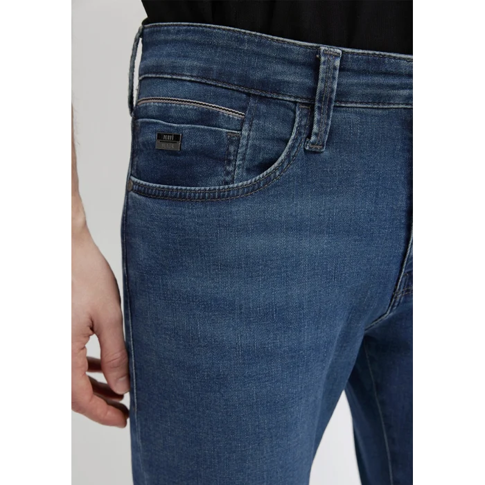 Mavi 00351A3285 Marcus Mavi Black Vintage Koyu Mavi Jean Pantolon