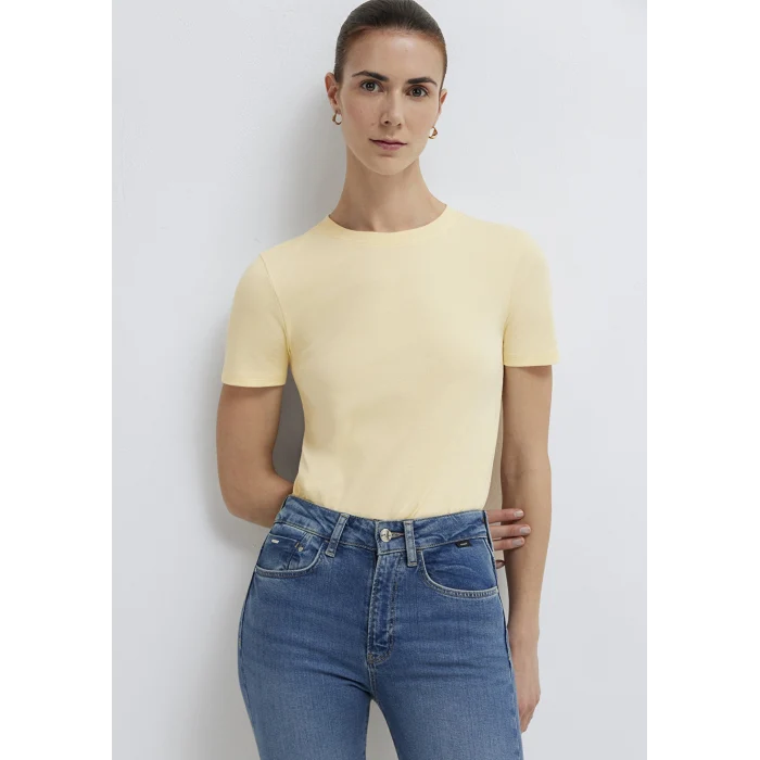 Mavi 1614181-70014 Sarı Basic Tişört