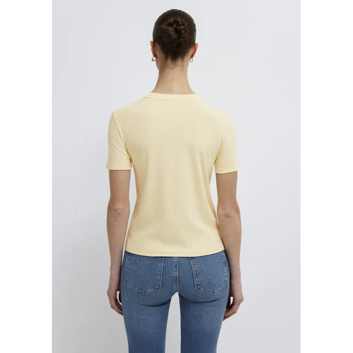 Mavi 1614181-70014 Sarı Basic Tişört