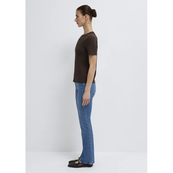 Mavi 1614181-90707 Kahverengi Basic Tişört