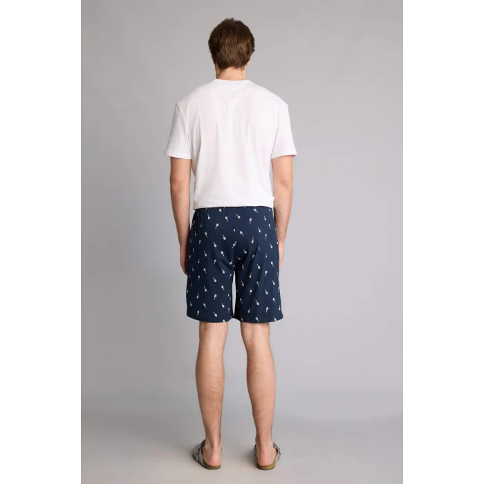 Defacto H5764AXWT34 Beyaz Regular Fıt Kısa Kollu 2li Pijama Takım