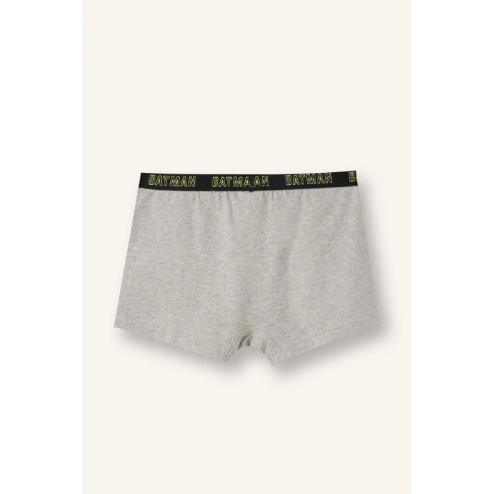 Defacto F8576A8BK81 Siyah Batman 3lü Boxer Erkek Çocuk