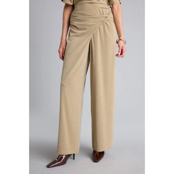 Defacto H3879AXBG801 Bej Wıde Leg Krep Pantolon