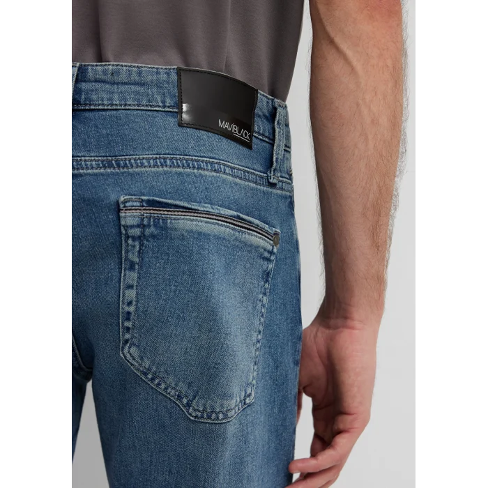 Mavi 00351A3279 Marcus Mavi Black Puslu İndigo Mavisi Jean Pantolon