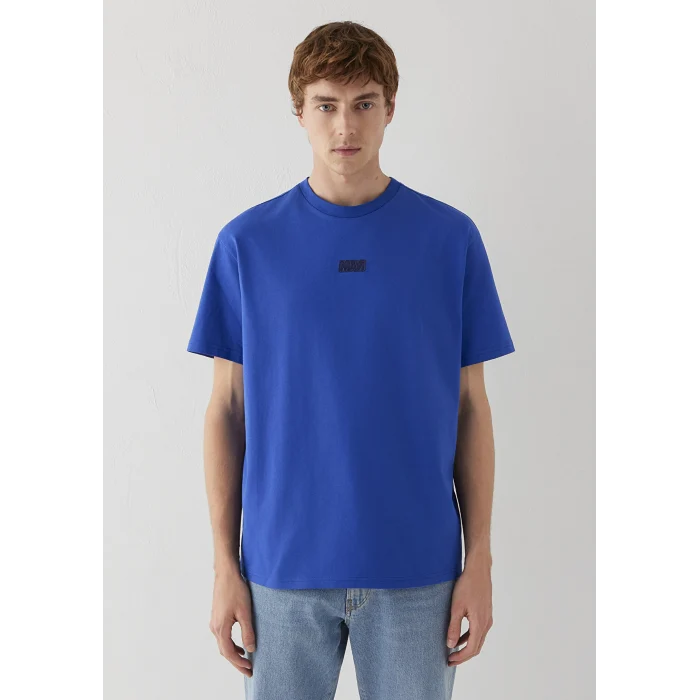Mavi 0613349-70896 Mavi Logo Baskılı Mavi Tişört