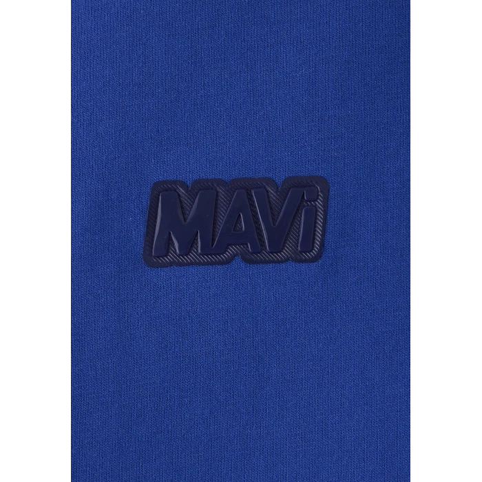 Mavi 0613349-70896 Mavi Logo Baskılı Mavi Tişört