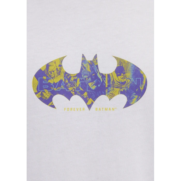Mavi 0613204-620 Batman Baskılı Beyaz Tişört