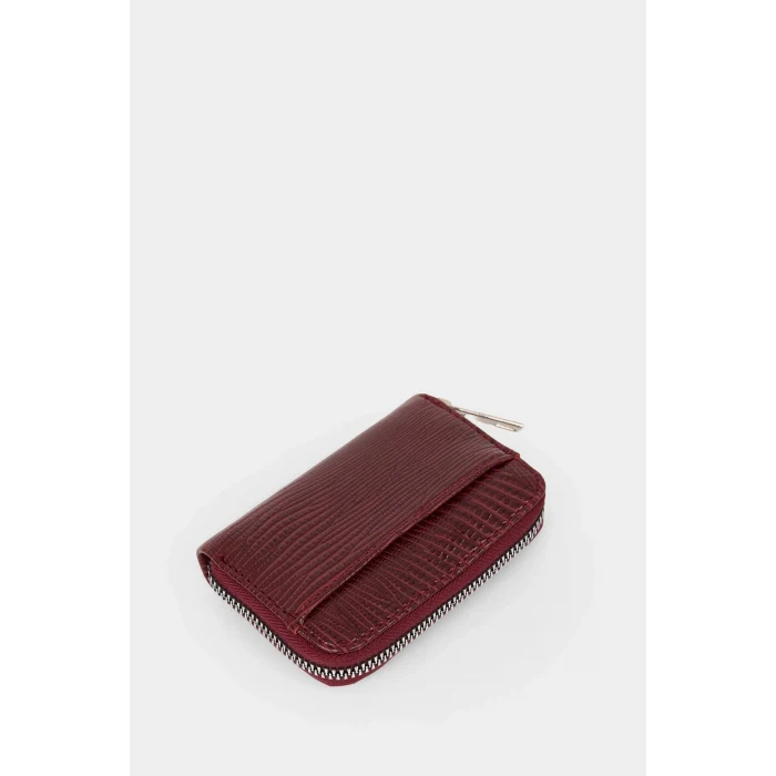 Defacto H0618AXBR190 Bordo Kadın Bozuk Para Çantası