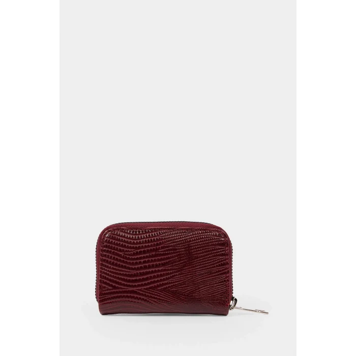 Defacto H0618AXBR190 Bordo Kadın Bozuk Para Çantası