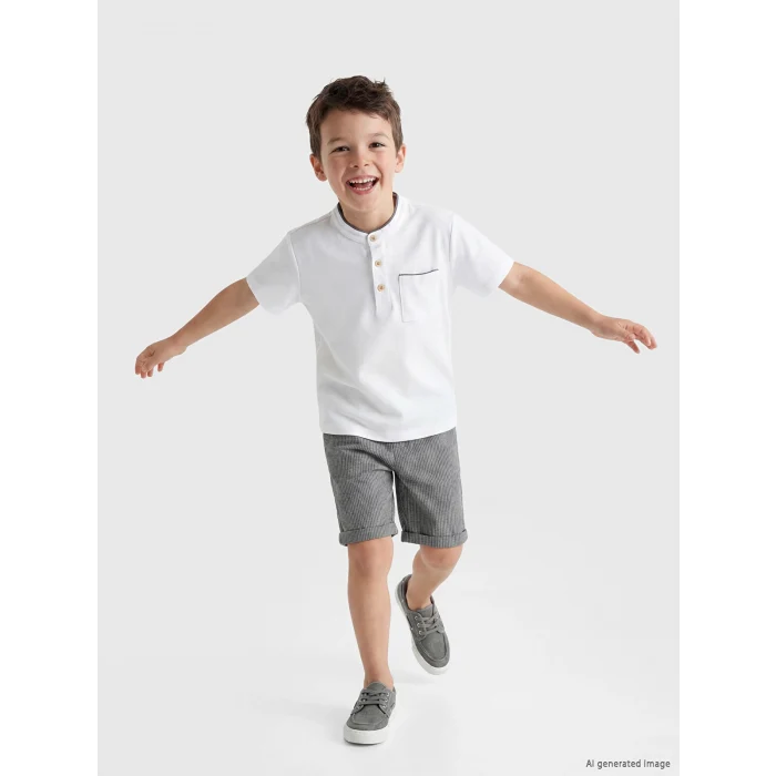 LCW Kids Beyaz Erkek Çocuk Takım