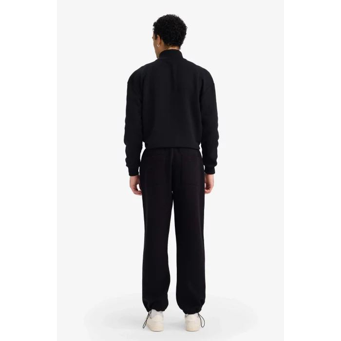 Defacto F8560AXBK81 Siyah Relax Fıt Pantolon