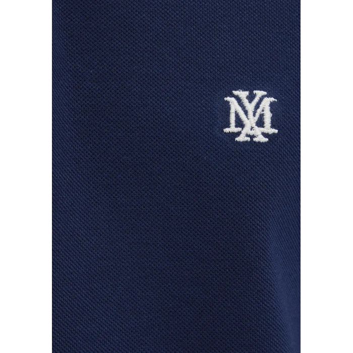 Mavi 0613287-70497 Mühür Logo Nakışlı Lacivert Polo Tişört