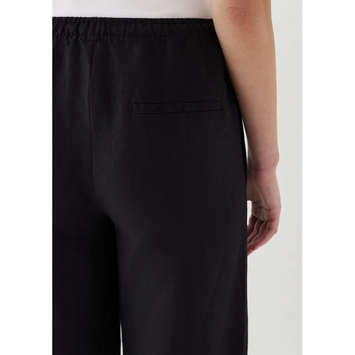 Mavi 1011195-900 Keten Karışımlı Siyah Pantolon