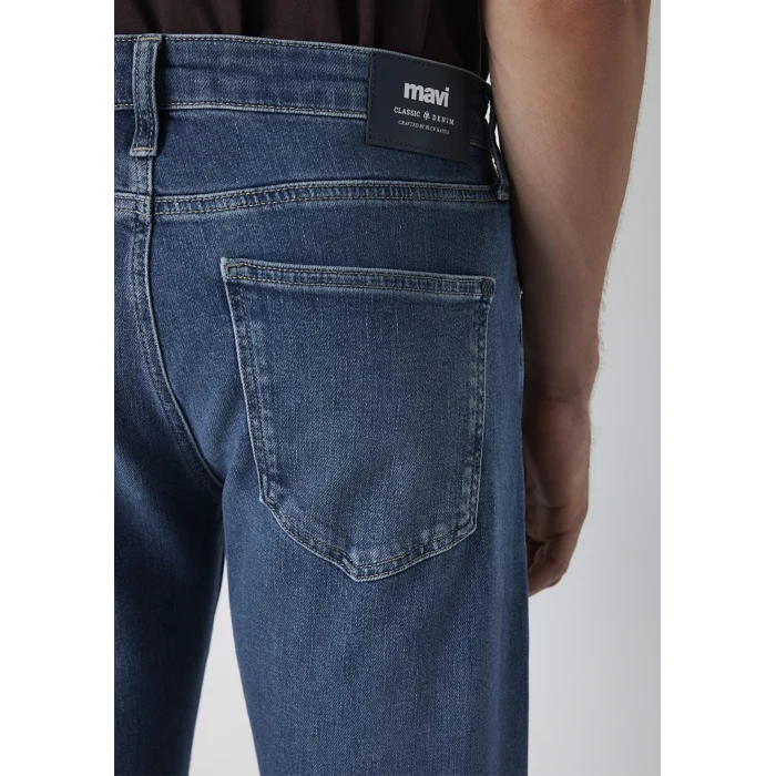 Mavi 0010039-A3934 Lisbon Classic Denim Koyu Indigo Mavisi Jean Pantolon