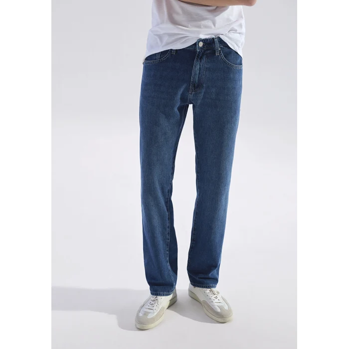 Mavi 00202A3987 Hunter Classic Denim Koyu Mavi Jean Pantolon