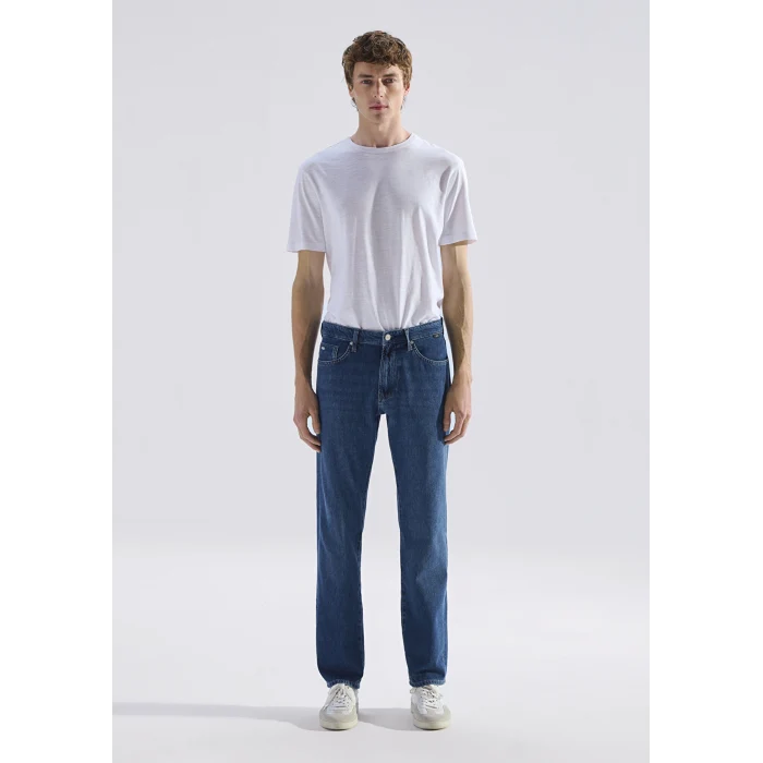 Mavi 00202A3987 Hunter Classic Denim Koyu Mavi Jean Pantolon
