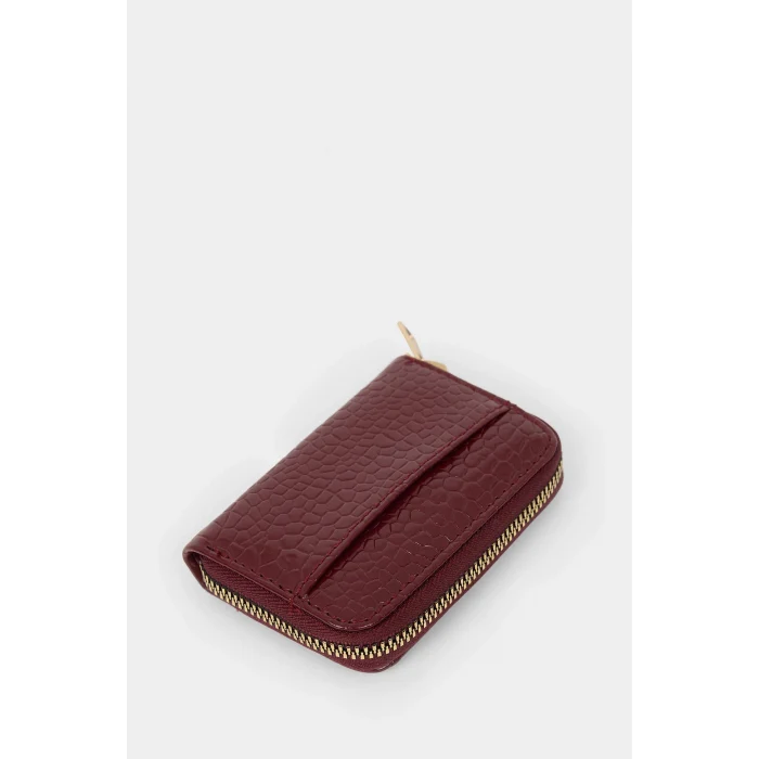 Defacto H0616AXBR190 Bordo Kadın Bozuk Para Çantası
