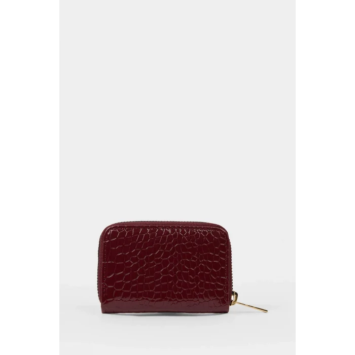Defacto H0616AXBR190 Bordo Kadın Bozuk Para Çantası