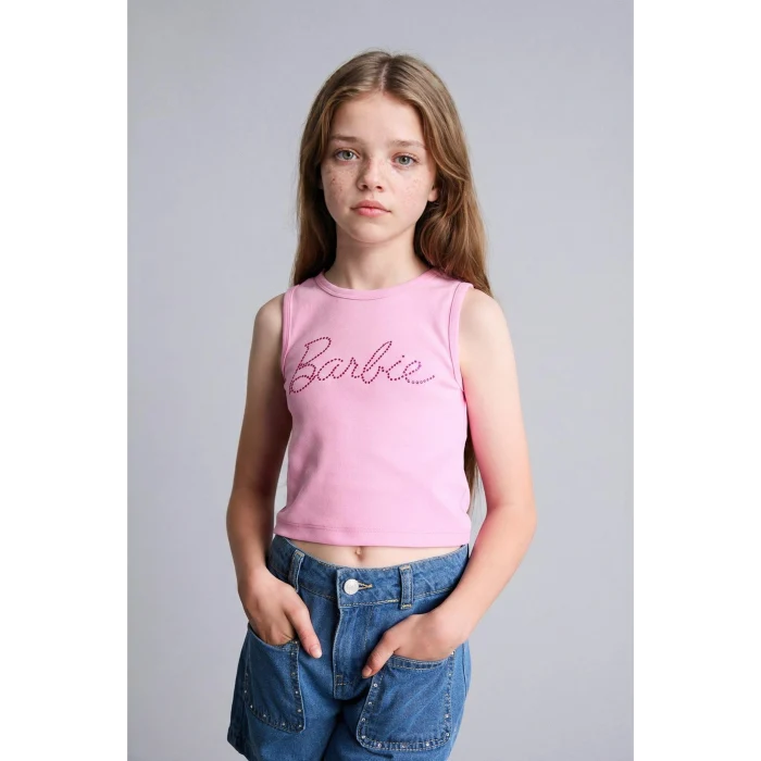 Defacto H7261A8PN666 Pembe Barbie Atlet Kız Çocuk