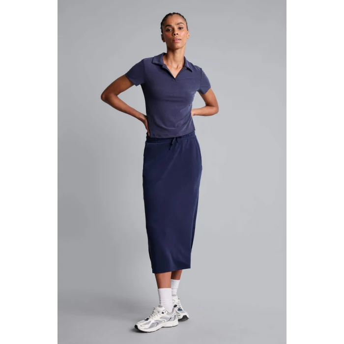 Defacto G0751AXNV268 Lacivert Standart Fıt Polo Yaka Sporcu Kısa Kollu Polo Tişört