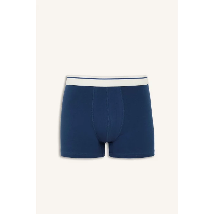 Defacto H3664AXBR280 Bordo Regular Fıt 3lü Boxer