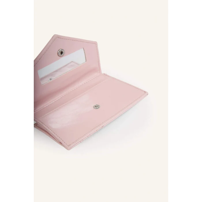Defacto I1084AXPN232 Pembe Kadın Suni Deri Açık Pembe Cüzdan