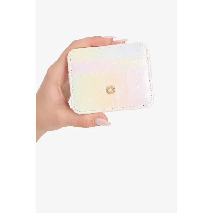 Defacto G8243AXWT1 Beyaz Kadın Suni Deri Kartlık