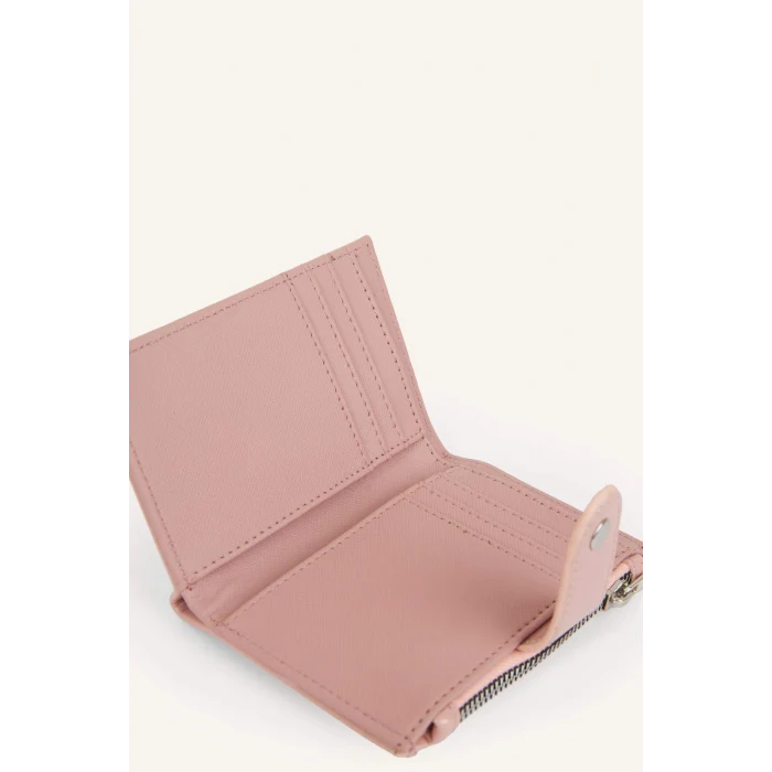 Defacto I1261AXPN2 Pembe Kadın Suni Deri Açık Pembe Cüzdan