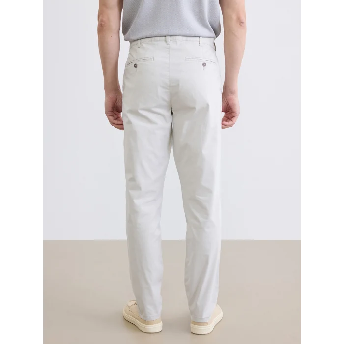 LCWAIKIKI Classic Bej Slim Fit Gabardin Erkek Chino Pantolon