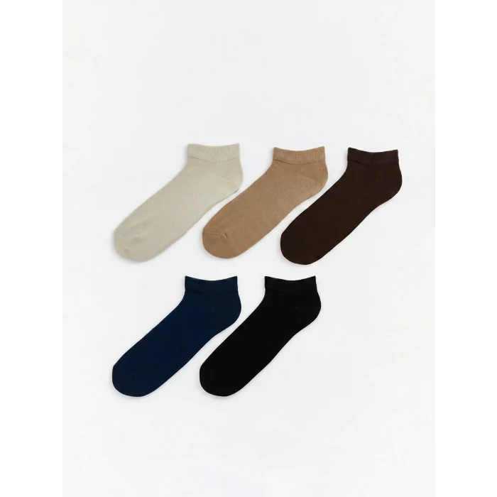 LCW ACCESSORIES Karışık Erkek Patik Çorap 5li Paket