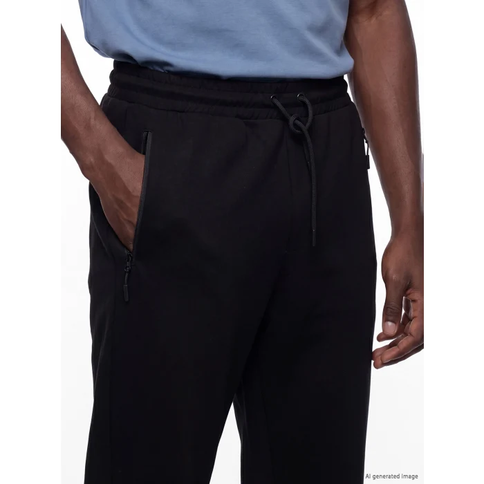 XSIDE ACTIVE Siyah Standart Kalıp Erkek Jogger Eşofman Altı