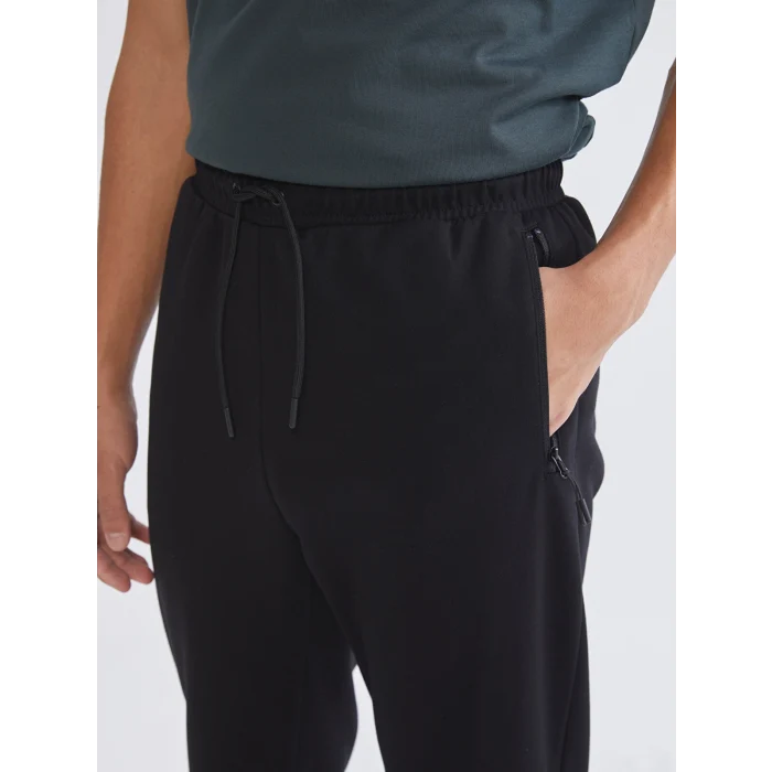 XSIDE ACTIVE Siyah Standart Kalıp Erkek Jogger Eşofman Altı