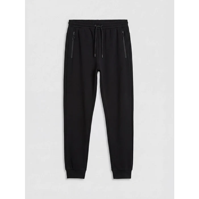 XSIDE ACTIVE Siyah Standart Kalıp Erkek Jogger Eşofman Altı