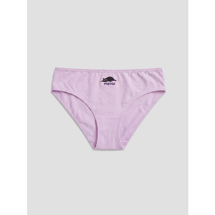 LCW Young Ekru Baskılı Bikini Külot 5li