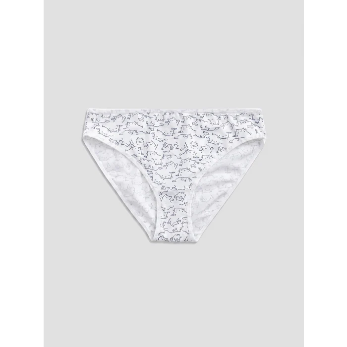 LCW Young Ekru Baskılı Bikini Külot 5li