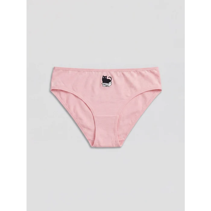 LCW Young Ekru Baskılı Bikini Külot 5li
