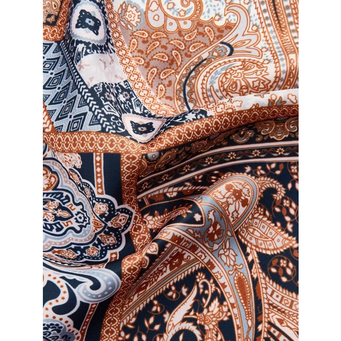 LCW ACCESSORIES Kahverengi Desenli Kadın Bandana