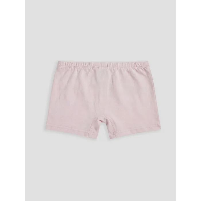 LCW Kids Pembe Baskılı Kız Çocuk Boxer 3lü