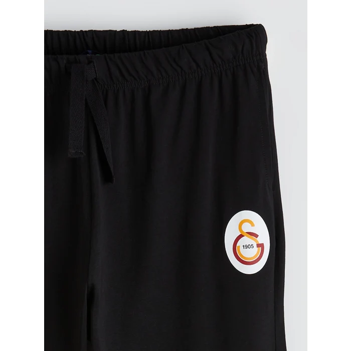 LC WAIKIKI Kırmızı Standart Kalıp Galatasaray Baskılı Erkek Pijama Takım