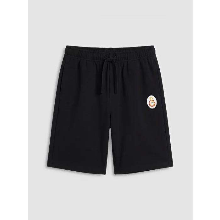 LC WAIKIKI Kırmızı Galatasaray Baskılı Erkek Şortlu Pijama Takımı