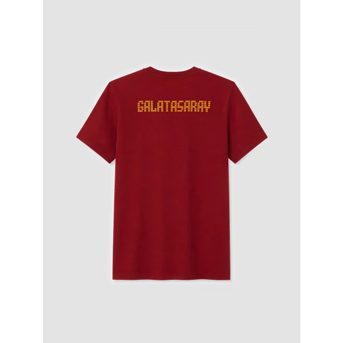 LC WAIKIKI Kırmızı Galatasaray Baskılı Erkek Şortlu Pijama Takımı