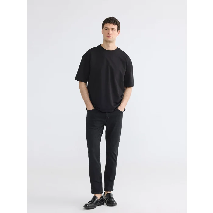 LCW Jeans Siyah 750 Slim Fit Erkek Jean Pantolon