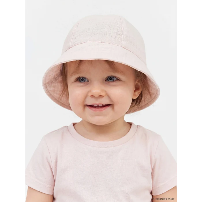 LCW baby Pembe Kız bebek Bucket Şapka