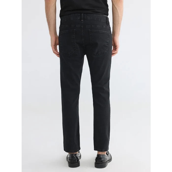 LCW Jeans Siyah 750 Slim Fit Erkek Jean Pantolon